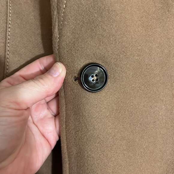 NWOT - ZARA 78% Wool blend men’s coat camel size L jacket fall winter - Picture 7 of 15